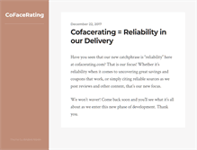 Tablet Screenshot of cofacerating.com